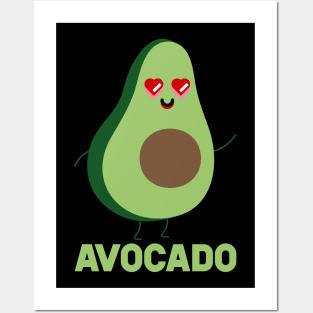 Avocado And Toast Matching Couple Shirt Posters and Art